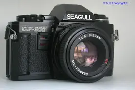 中国上海照相机总厂制造的海鸥Seagull DF-300单反照相机图片