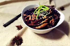 蒸炒结合，茄子这样做，不油又好吃！图片