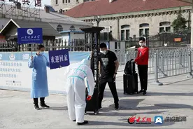 终于等到你，山东科技大学泰安校区迎来首批返校学生图片