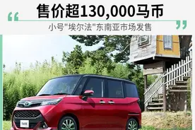 迷你版“埃尔法”了解一下？售价约合人民币21万元图片