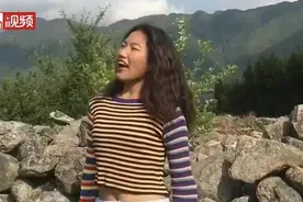 四川凉山高二女生清唱民歌 一开嗓就是天籁之音图片
