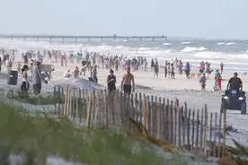 管控刚放松就爆满，欧美人为何这么痴迷海滩？图片