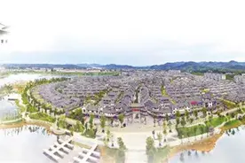 桃花源文旅小镇：古邑新姿竞风流图片