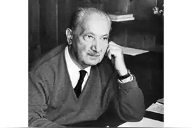 海德格尔44周年忌辰：爱恋不过一年，却终生为此受困图片