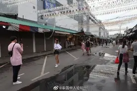 曼谷乍都乍市场重开 生意惨淡图片