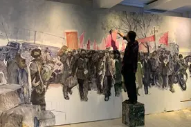 中国画家被困美国，用描绘自然的美好传递战疫信心图片