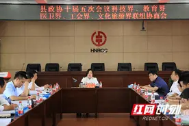 区县两会丨江华：龙飞凤参加政协分组协商图片