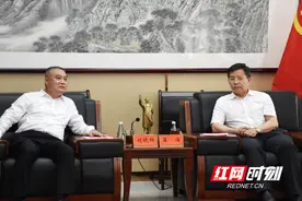 瞿海与中铁五局总经理刘晓辉一行座谈图片