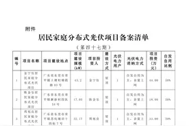 东莞第四十七期备案居民家庭分布式光伏项目图片