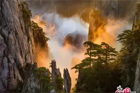 上帝视角俯瞰美景 带你解锁最美黄山（组图）图片