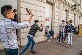 TikTok印度跌倒，山寨版Mitron吃饱图片