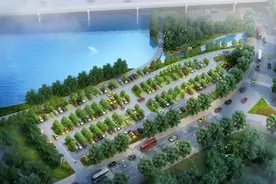 怀化太平溪·佳惠物流园将建生态停车场图片