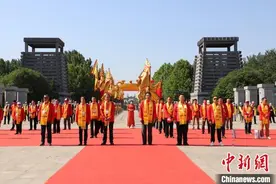 河北清河举办庚子年张氏祭祖大典 海内外张氏宗亲网上祭祖图片