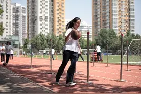 6月10日北京中考体育迎首考，学生随堂测、完成即得分图片