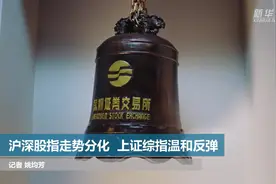 沪深股指走势分化  上证综指温和反弹视频封面