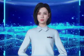 央视网AI主播亮相两会“智”通车 智能问答带你每日知晓国事图片