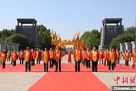 河北清河举办庚子年张氏祭祖大典 70万海内外宗亲网上祭祖图片