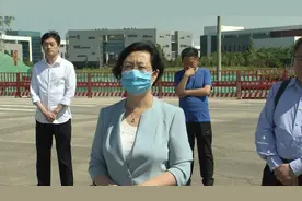 东营丨贾瑞霭率队到项目建设一线采访图片
