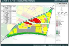 济南一重要街区规划出炉！将建9所学校、1处机构养老服务设施等图片
