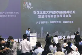 10个重大项目集中签约吸金160亿元 成都锦江发布投资机遇图片