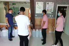 严！惠济区实验幼儿园迎复学工作组实地督导图片