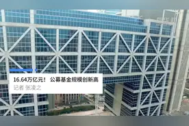 中国财富报道|16.64万亿元！ 公募基金规模创新高视频封面