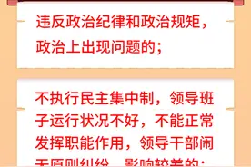 年度考核中有这些情形，考核结果为不称职等次图片