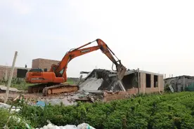 邕宁区：拆除南宁园博园周边33处违法建筑物图片