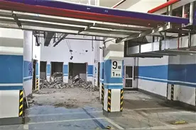 宏地首府地下室公共过道扩建的20间储藏室已拆除图片