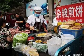 探访济南市最大的早市之一：燕子山早市图片