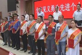 每人奖10000元！合肥市表彰21位见义勇为先进个人图片