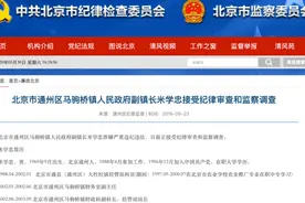 北京通州一副镇长受贿获刑4年，超两百万元赃款全部退缴图片