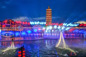 园区堪比4个迪士尼！长三角最大旅游综合体 太湖龙之梦水舞秀美奂绝伦图片