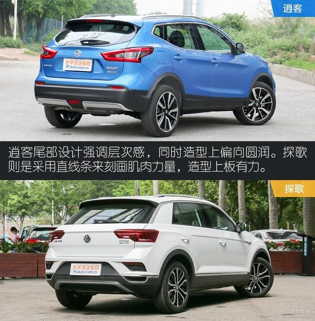 日产逍客对比大众探歌“德日”家用SUV之争