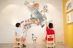 “世界插画大展”开幕：用童话为上海点亮温暖色彩图片