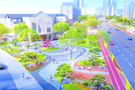 郫都城市中轴线将“变身”公园城市场景“随心切换”图片