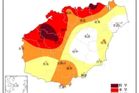 海南岛西北半部地区本周将出现35℃以上高温图片