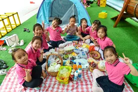 广西龙胜幼儿园小朋友“野餐”庆儿童节图片