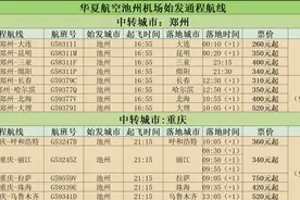通程？改飞？池州九华山机场又有新航线了图片