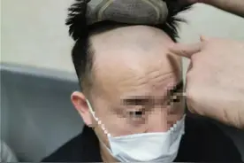 “地中海”发型也能造假？杭州东站一男子做了这件事，民警一摸头：唉？有点不对劲图片