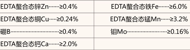 七喜：微量元素+钙，混配强、不拮抗！中微同补，农户用了直夸好