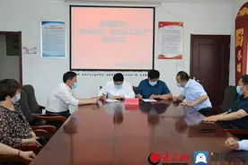 泰安高新区北集坡街道凤凰示范区：典型带动 筑起“光荣碑”图片