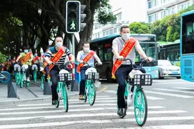 厦门共享单车管理办法实施 文明骑行活动推动规范停放图片