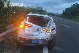 男子高速路边小便 车子被追尾！民警一查发现这事不简单图片