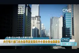 央行等八部门出台指导意见强化中小微企业金融服务视频封面