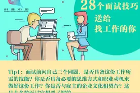 28个面试技巧，送给找工作的你图片