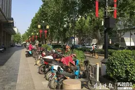 基层巡查执法难“一堵了之”，济南非机动车占道咋治？图片