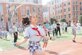一分钟跳绳近300个，长沙这所小学练就一批小“跳霸”图片