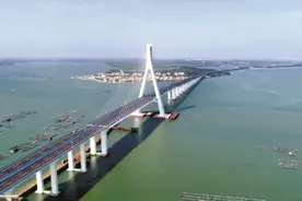 跨越海上地震活动断层的“中国第一桥”——记中交第二公路勘察设计研究院有限公司海南海文跨海大桥项目图片