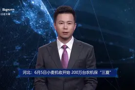 AI合成主播丨河北：6月5日小麦机收开始 200万台农机保“三夏”视频封面